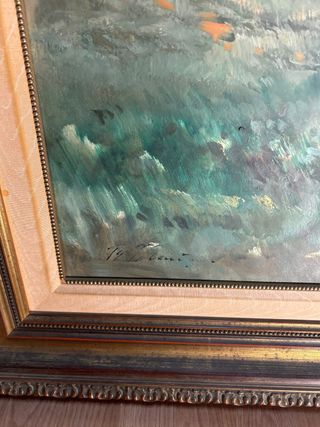 Cuadro antiguo firmado