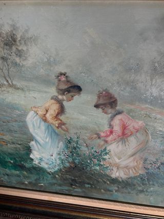 Cuadro antiguo firmado