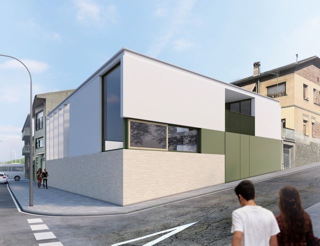 SOLAR CON VISTAS AL MONTSENY EN BARRIO DE GRACIA