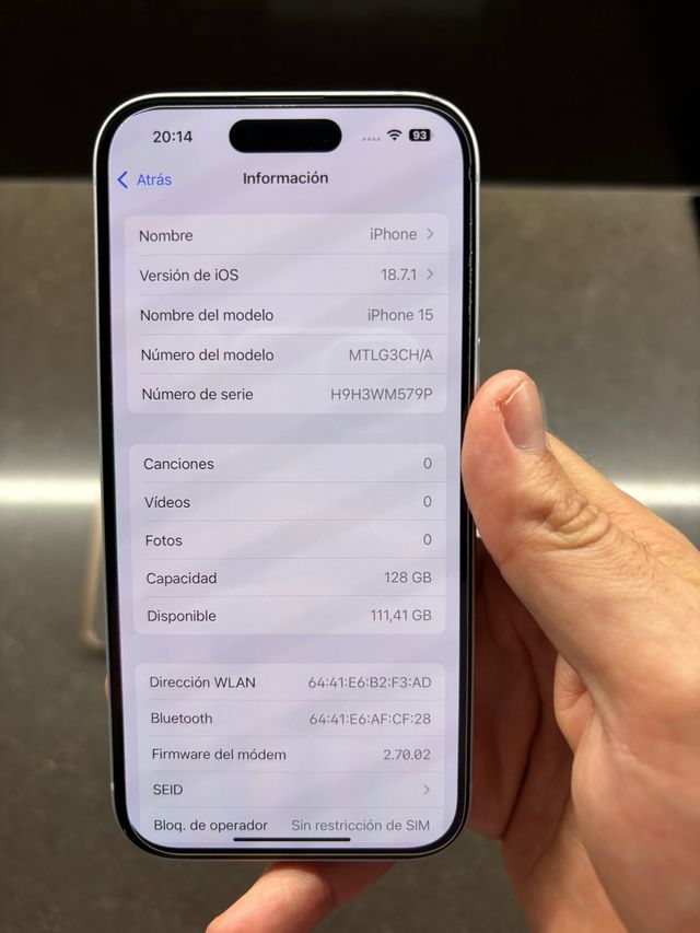 iPhone 15 NEGOCIABLE