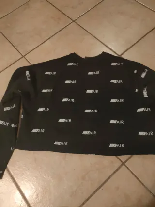 Felpa corta donna Nike Air M