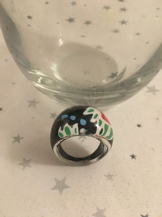 Broche Frida Kahlo, anillos y colgante