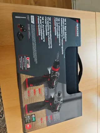 Parkside 12V Atornillador y Taladro Percusión