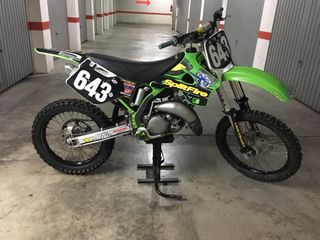 Kawasaki KX 125 año 1998 totalmente restaurada