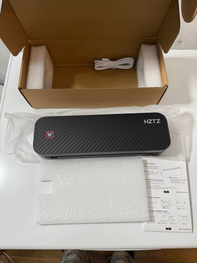 Impresora Térmica HZTZ Negra