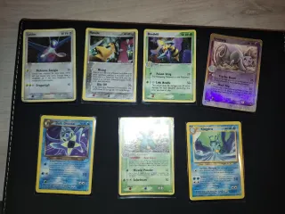 Lotto carte Pokemon: Marshtomp, Bellossom, Shifty,