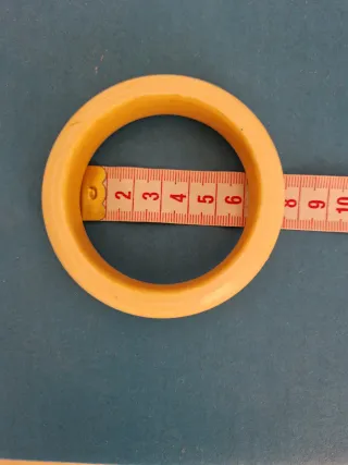 Pulsera marfil beige