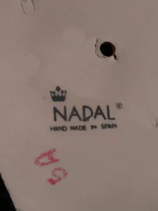 ANTIGUA FIGURA "NADAL" JAPONESA REZANDO CON PEANA.