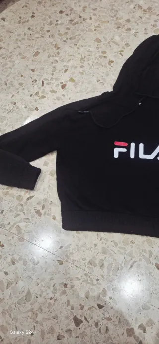 Sudadera Fila Negra Mujer