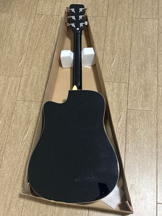 Guitarra Acústica Oqan QGA-2IC BK Negra