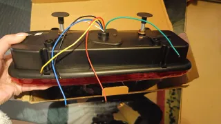 2 Luces Traseras LED Remolque 24V