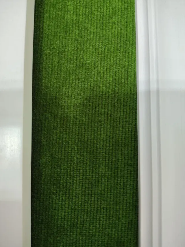 Cuadro pescador terciopelo verde y blanco