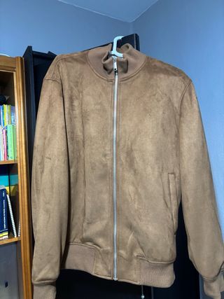 Chaqueta bomber marrón