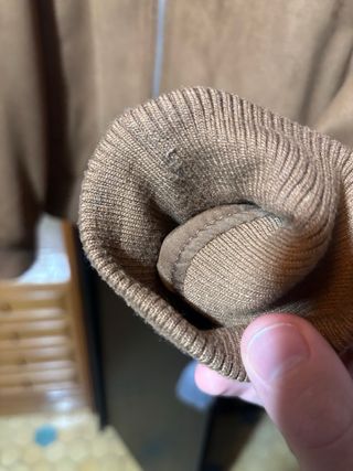 Chaqueta bomber marrón