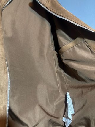 Chaqueta bomber marrón