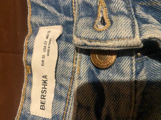 Pantalón corto Bershka azul Talla XS