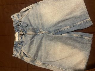 Pantalón corto Bershka azul Talla XS