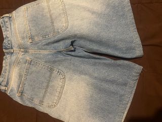 Pantalón corto Bershka azul Talla XS