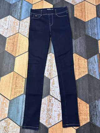 Pantalón Stradivarius Azul Skinny Stretch