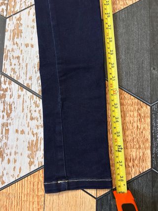 Pantalón Stradivarius Azul Skinny Stretch