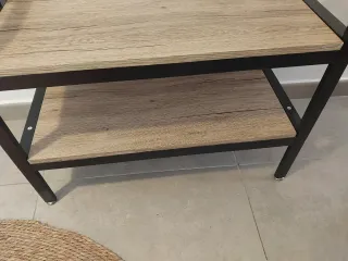 Perchero recibidor con banco y baldas