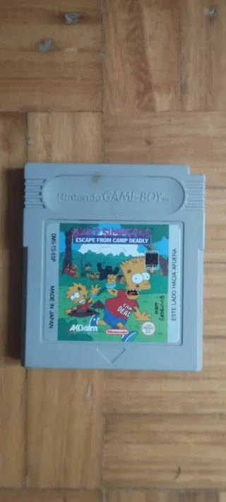 Bart Simpson's Escape from Camp Deadly - Game Boy