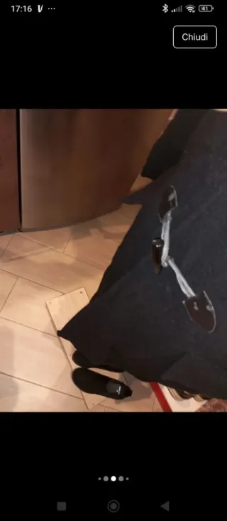 Cappotto Charles Valentino nero taglia 46