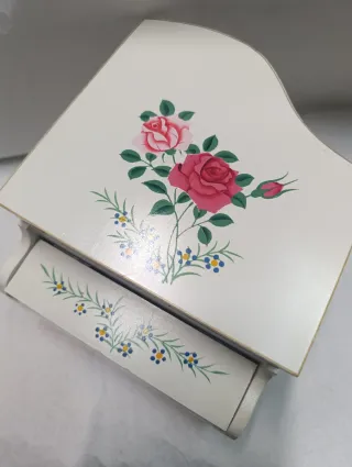 Caja de música piano joyero