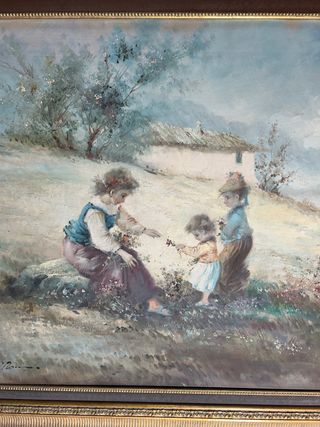 Cuadro antiguo firmado