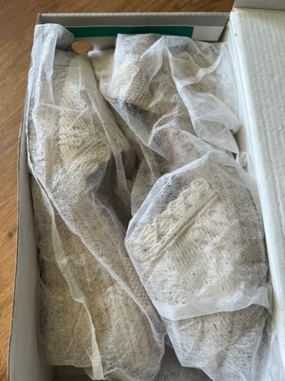 Alpargatas cuña Urbanitas beige talla 40.