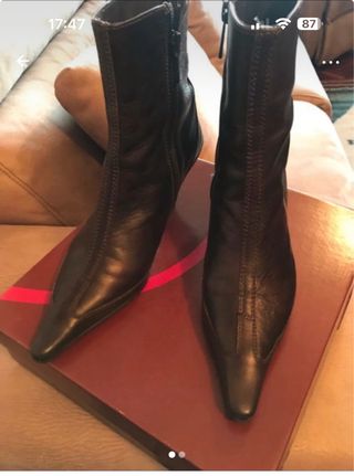 Botines Zara Marrón Talla 38