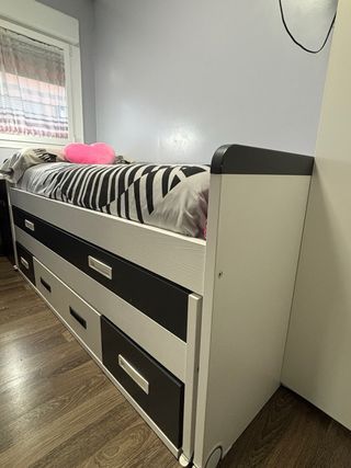 Cama nido con 2 colchones