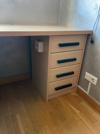 Escritorio de estudio madera