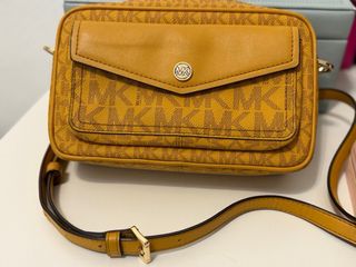 Bolso Michael Kors Marrón y Amarillo