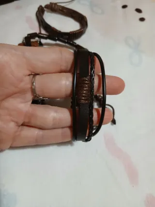 Reloj Moderno Negro y Marrón