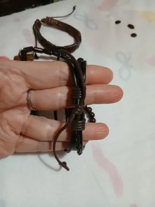 Reloj Moderno Negro y Marrón