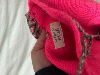 Bolso tejido La Flor de Cali