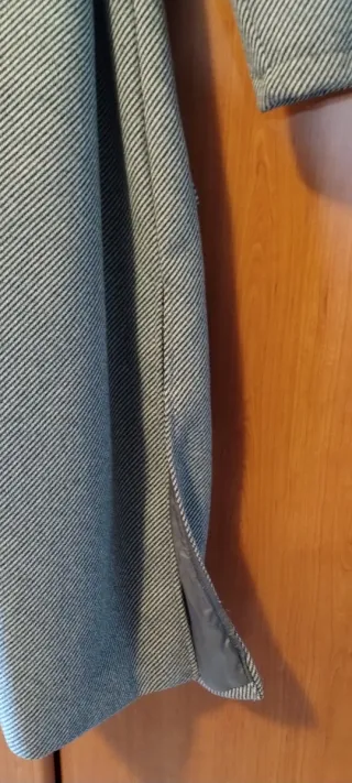 Cappotto lungo grigio donna