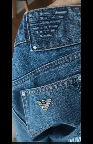 Jeans Armani Teen. Tg 14 anni. Blu