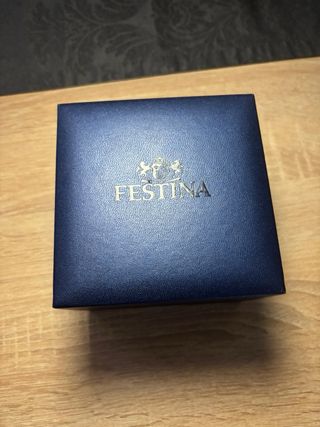 Reloj Festina Cronógrafo Blanco y Plateado