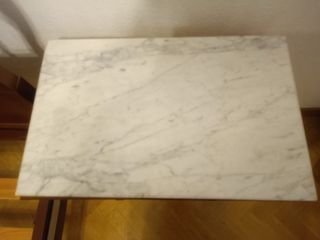 2 camas de nogal 90x180 cm con somier y mesilla