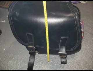 Borsa Harley Davidson in pelle nera