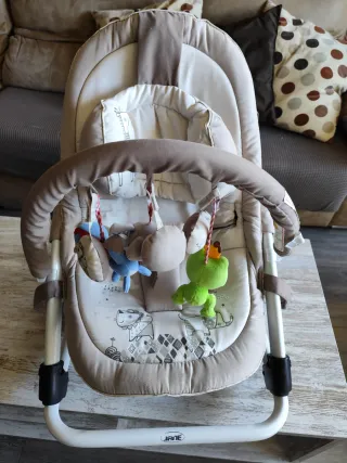 Hamaca Jane Fold plegable tonos beiges