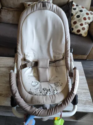 Hamaca Jane Fold plegable tonos beiges