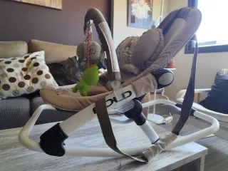 Hamaca Jane Fold plegable tonos beiges