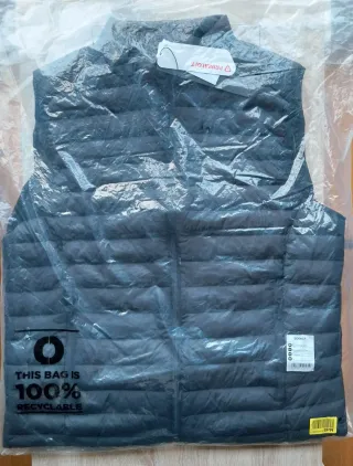 Chaleco Ecoalf Negro Talla XL hombre