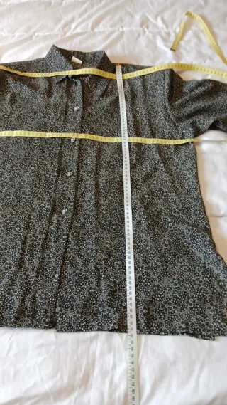 Blusa vintage estampada