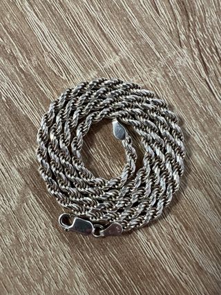 Cadena Cordón Plata 925