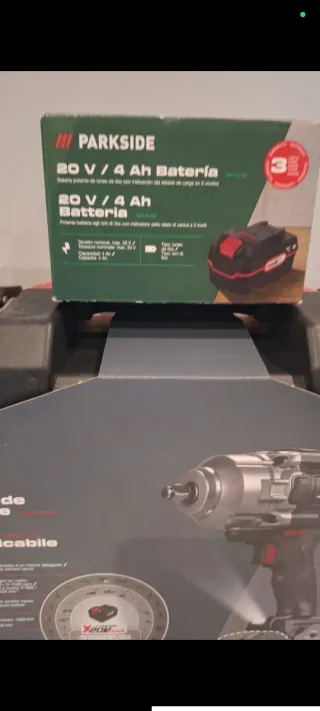 Llave de impacto Parkside 20V 1898Nm