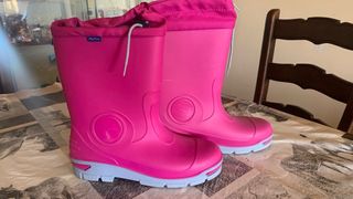 Botas de agua Mellon rosas